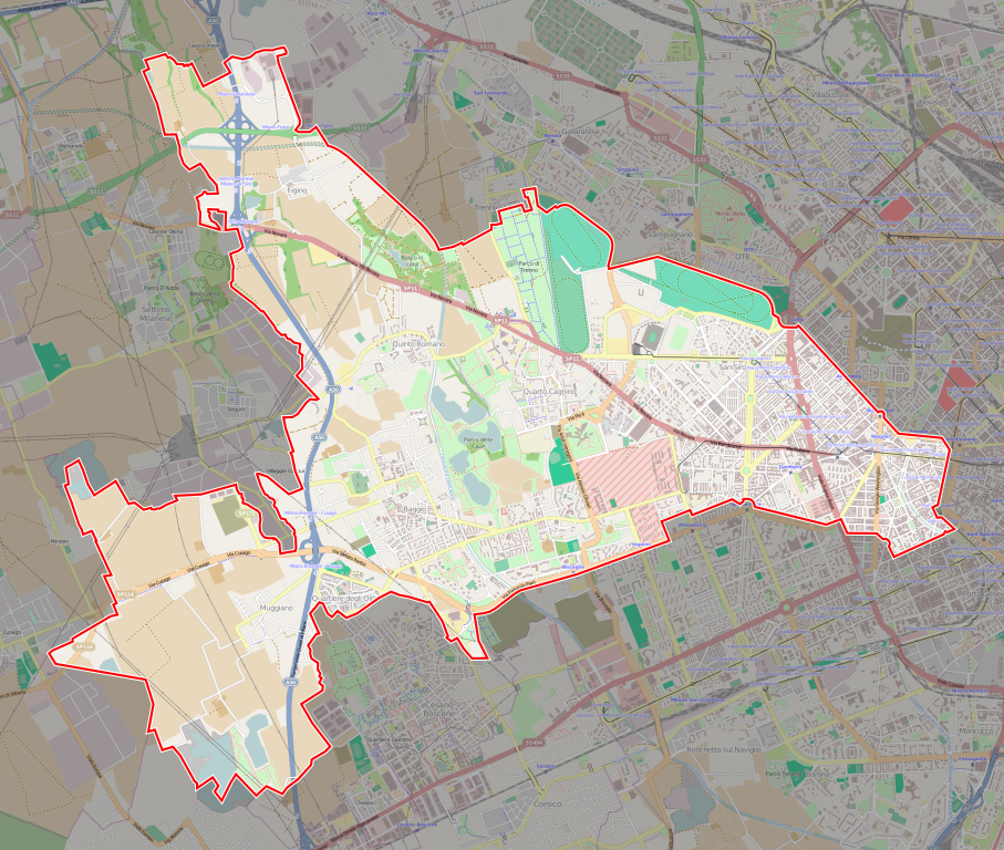 Mappa Municipio 7