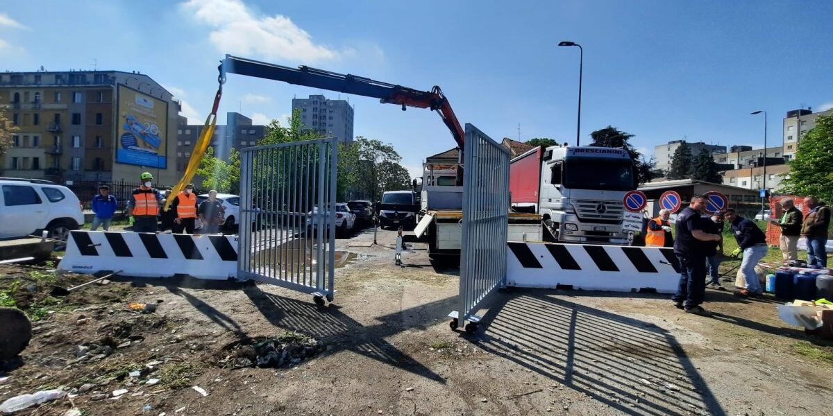 Lavori di bonifica piazza d’Armi Lavori Piazza d'Armi
