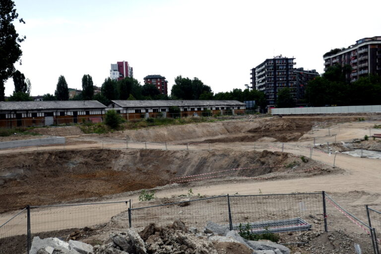 Riqualificazione dell'area  di via Rospigliosi  nel quartiere di San Siro. 