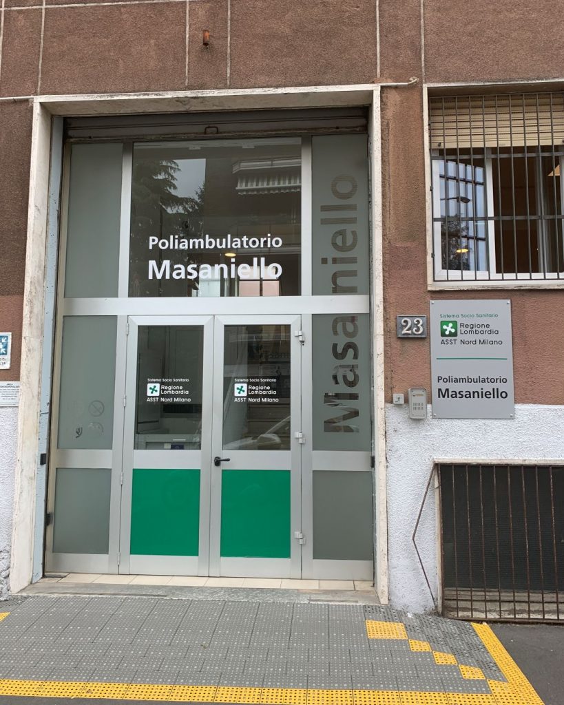 Poliambulatori di via Masaniello a Baggio