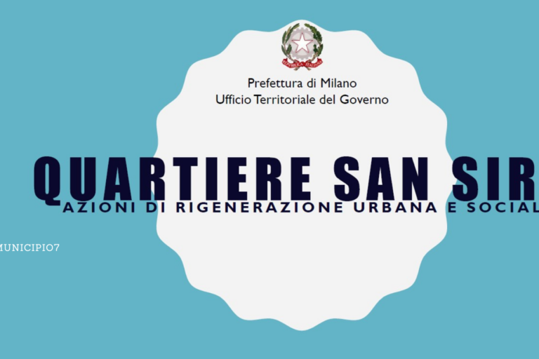Protocollo d’Intesa per il quartiere San Siro