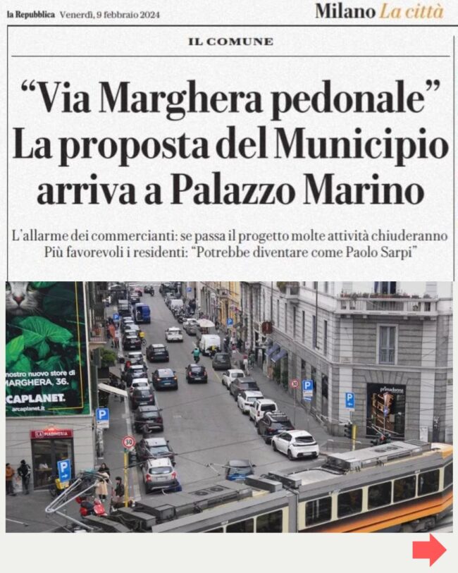 via Marghera Pedonale