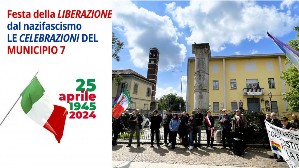 25 Aprile 2024, Celebrazioni della festa di Liberazione al Municipio 7