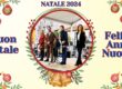 Auguri Natale 2024, Silvia Fossati insieme agi assessori Roberta Lamberto, Manuel Sciurba, Erica Soana, componenti della Giunta del Municipio 7.