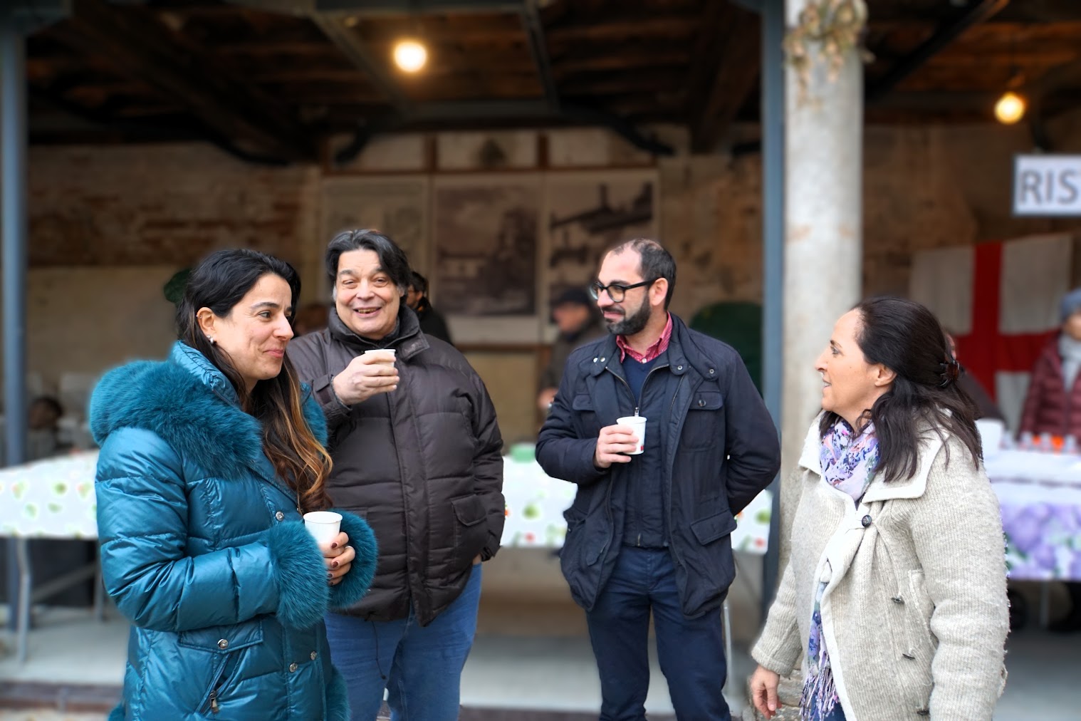 Festa di Sant'Antonio a Cascina Linterno, 18-1-2025, Manuel Sciurba  e Daniela Capitanio, Municipio 7