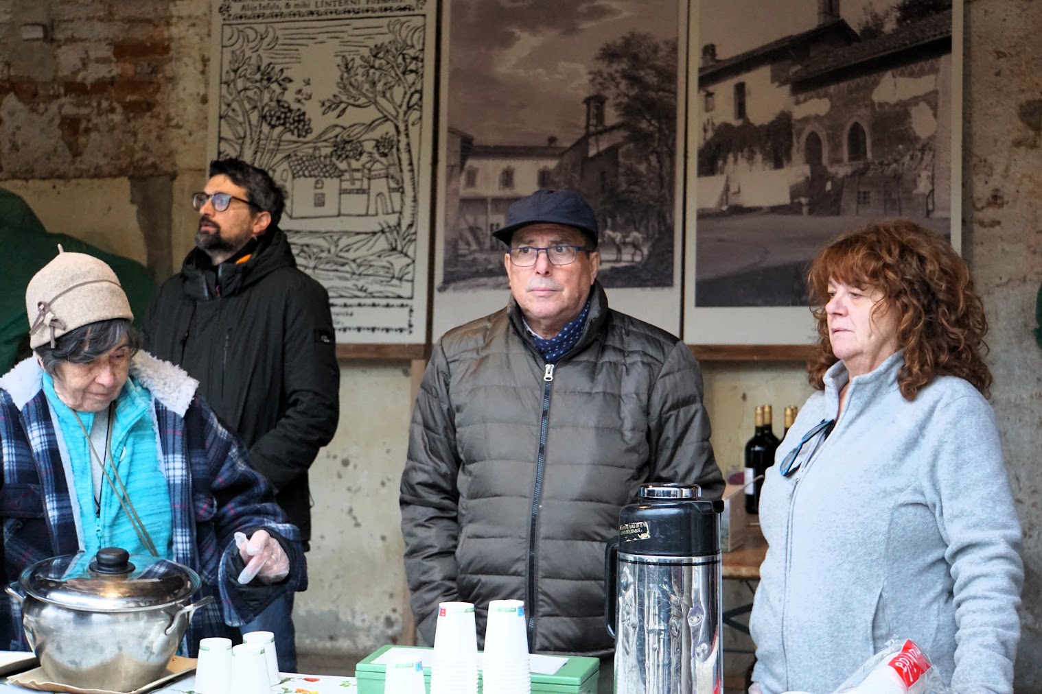 Festa di Sant'Antonio a Cascina Linterno, 18-1-2025, il mitico ristoro di Amici Cascina Linterno
