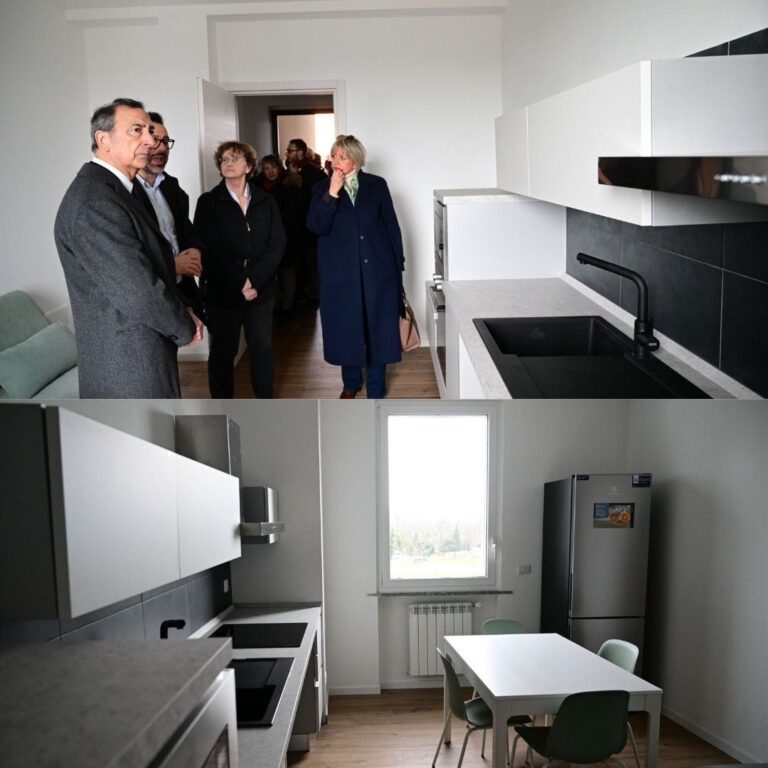 Inaugurazione di Abitazioni Sociali in via Caldera