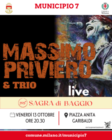 Locandina Sagra di Baggio 2023