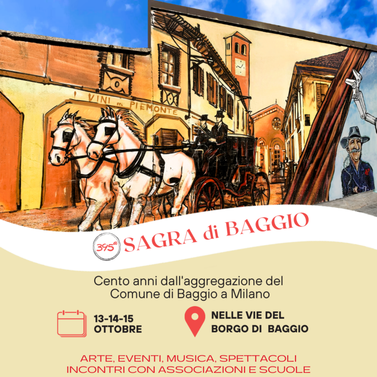 Locandina Sagra di Baggio 2023