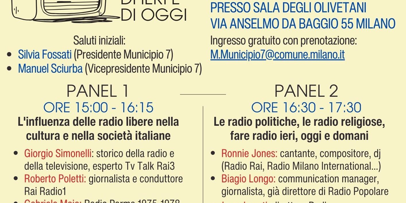 50 anni delle radio libere in Italia