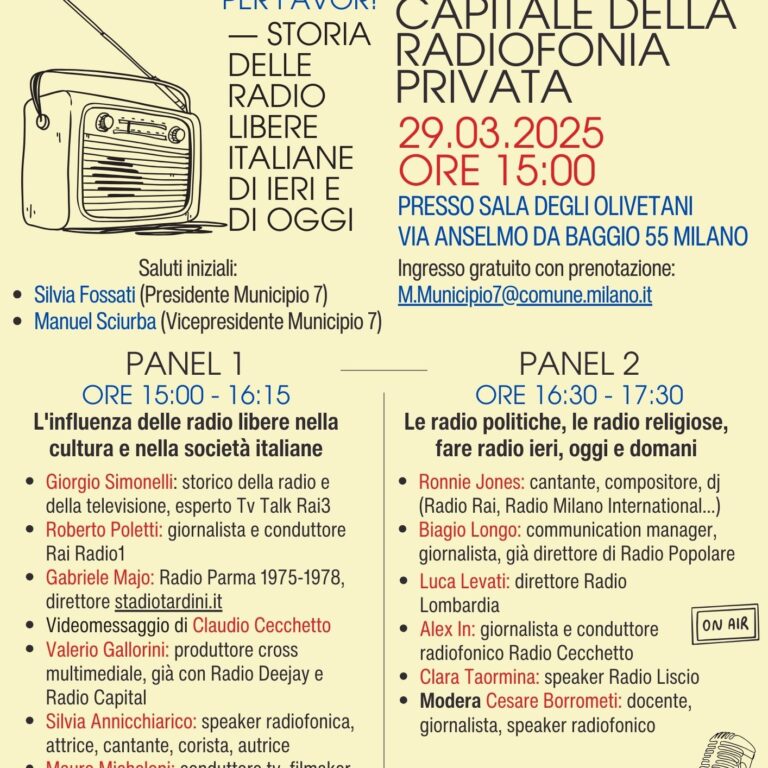 50 anni delle radio libere in Italia