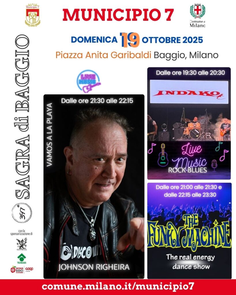 Spettacoli-Domenica Sagra di Baggio 2025
