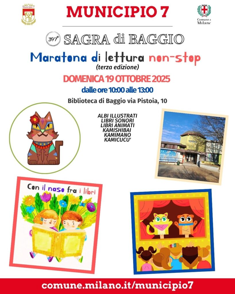 biblioteca Sagra di Baggio 2025