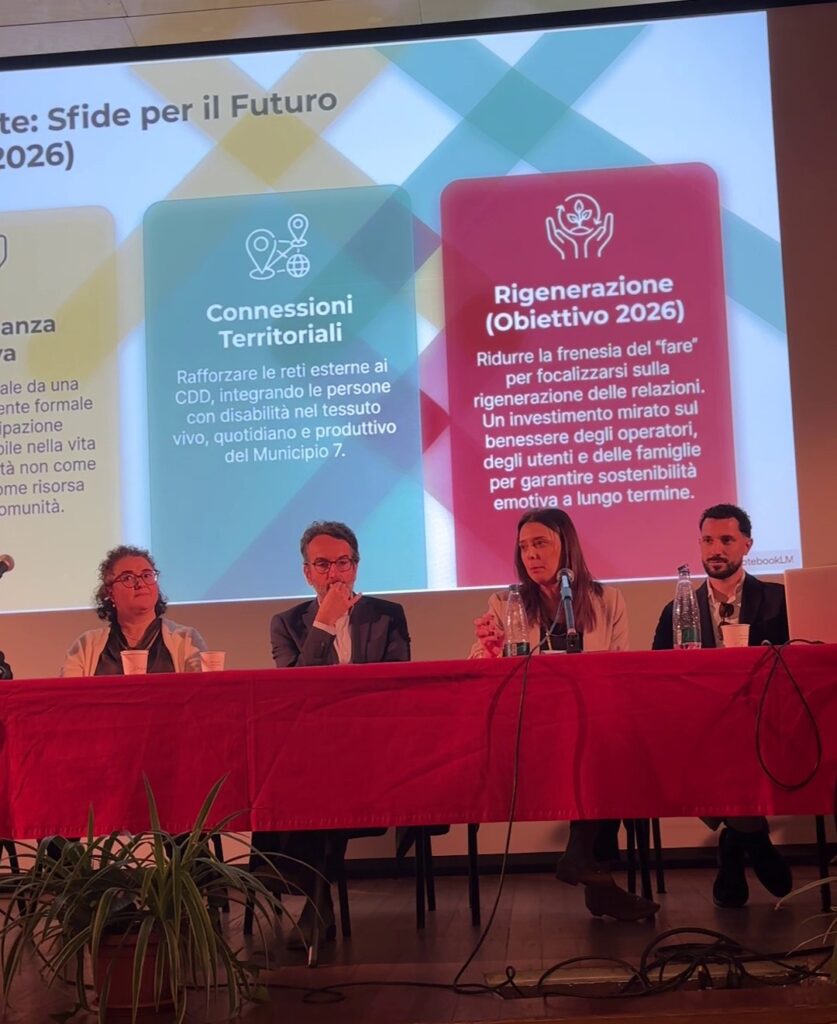 In questo contesto si inserisce la “Rete del Sollievo”, presentata da Eleonora Scala, coordinatrice del CDD Casa Gabbiano